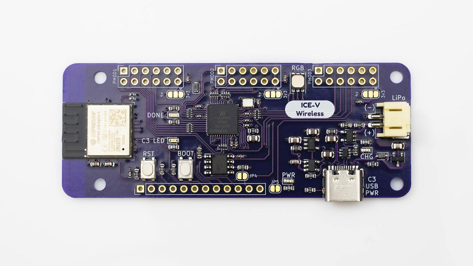 ICV-V Wireless board - front view