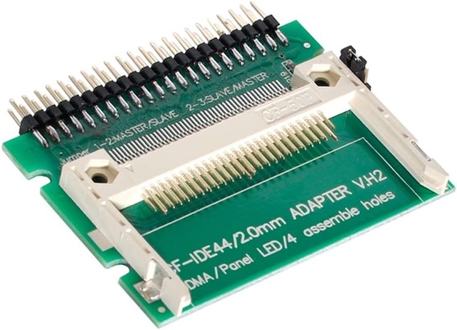 CompactFlash to 44-pin IDE adapter