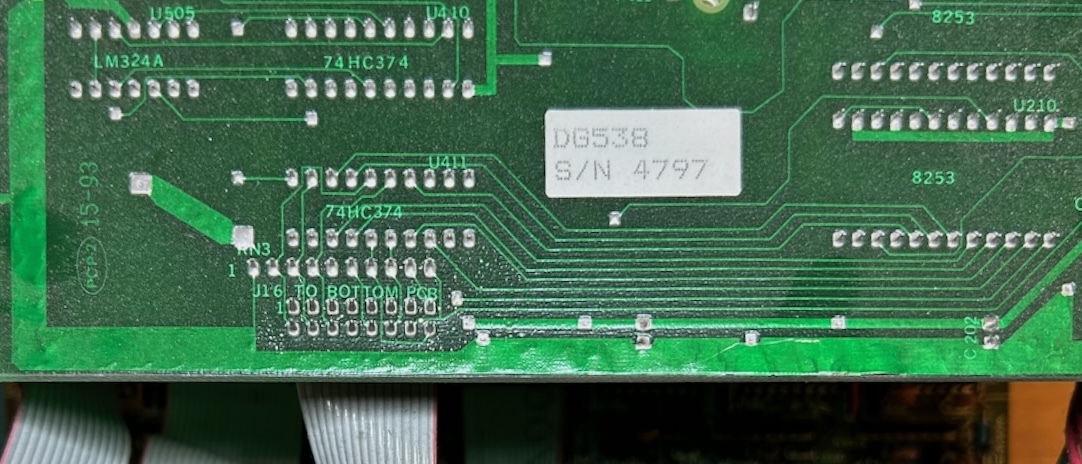 PCB solder-side annotated