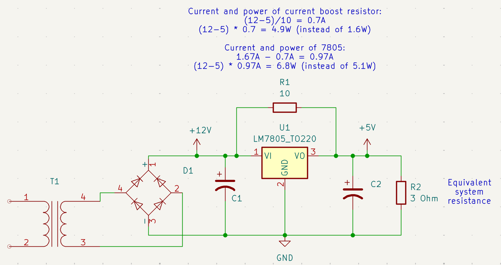 Power supply with input voltage 12V instead of 9V