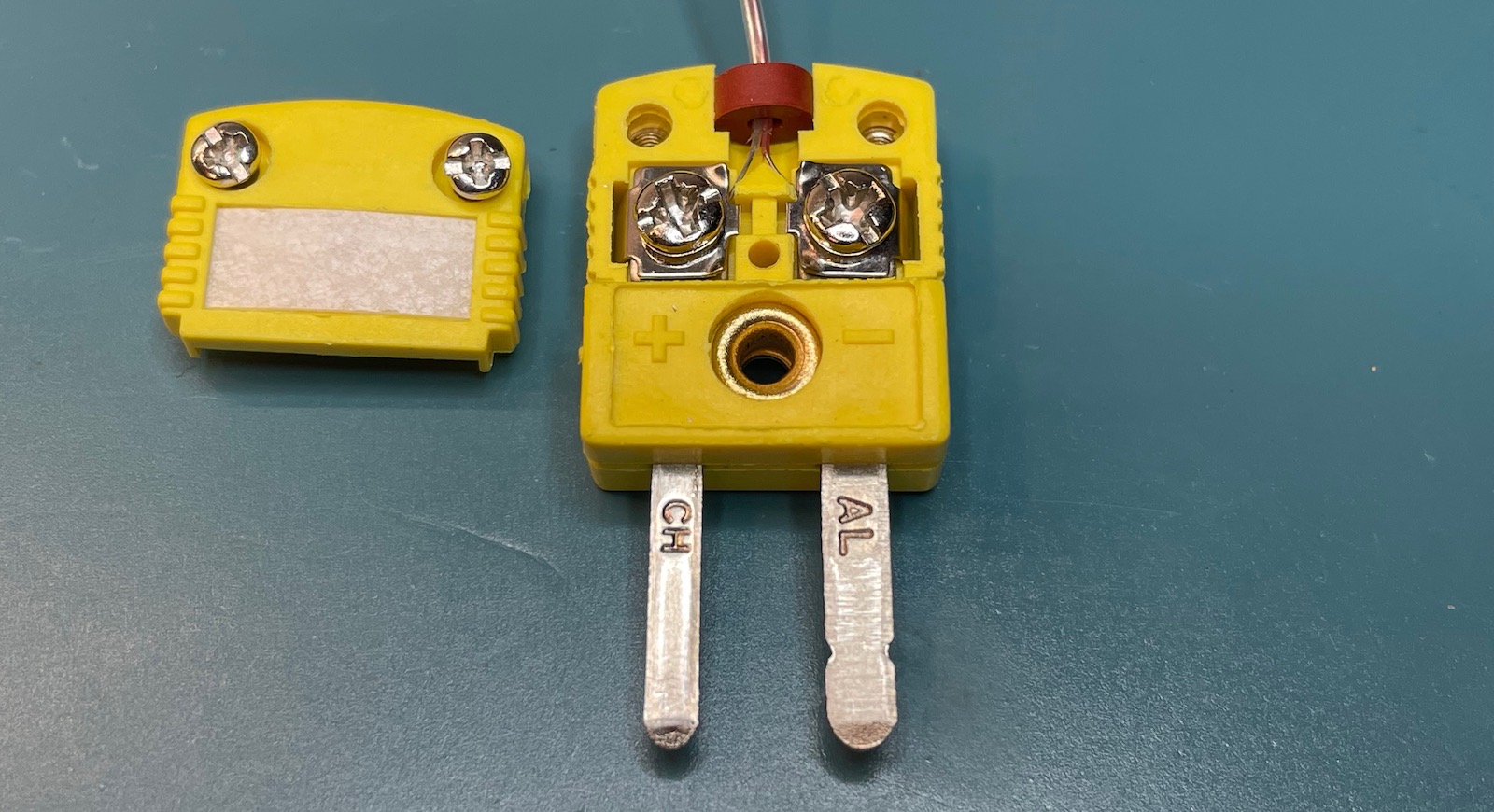 mini K-type connector internals