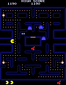 Pacman arcade screenshot