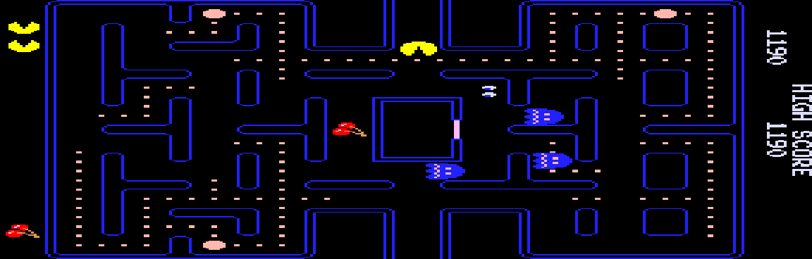 Pacman arcade screenshot