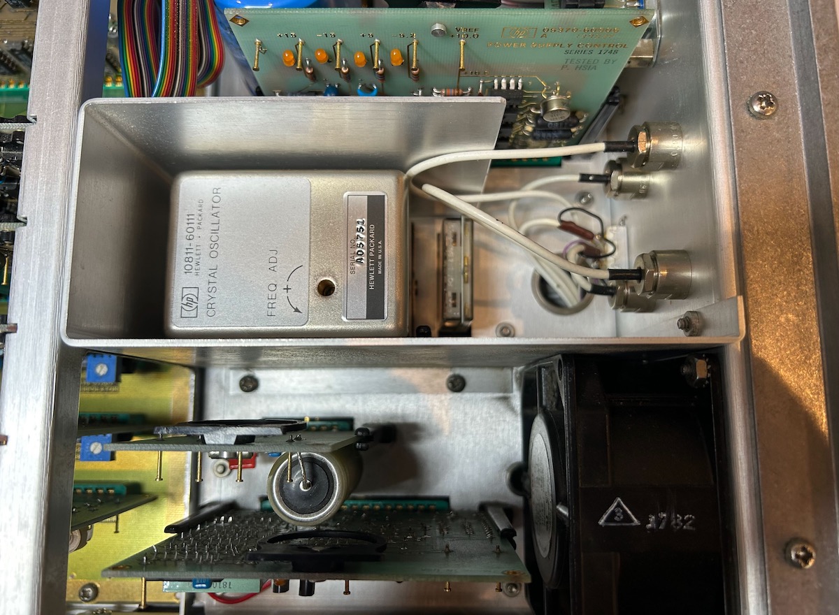 Main power regulator, OCXO, OCXO power regulator and clock circuit