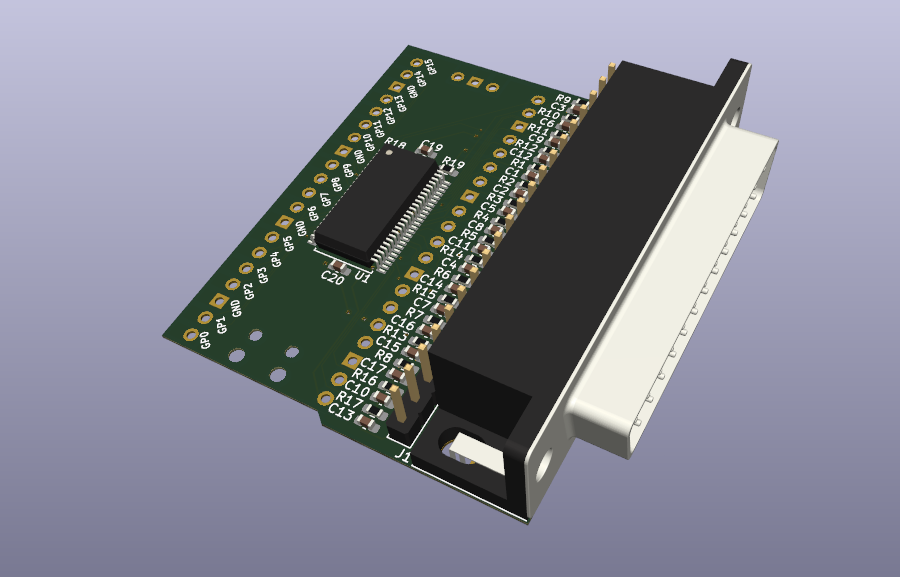 Fake Printer v2 PCB