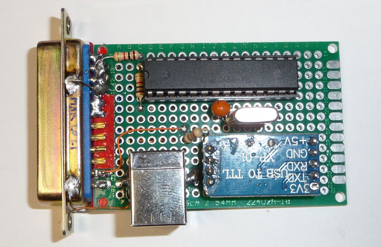 Rue's parallel port capturing tool - top