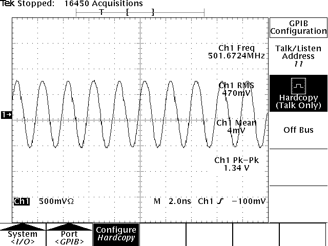 TDS540 in talk-only mode