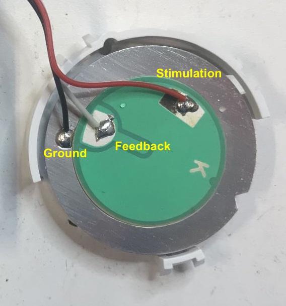 Transducer with feedback wire