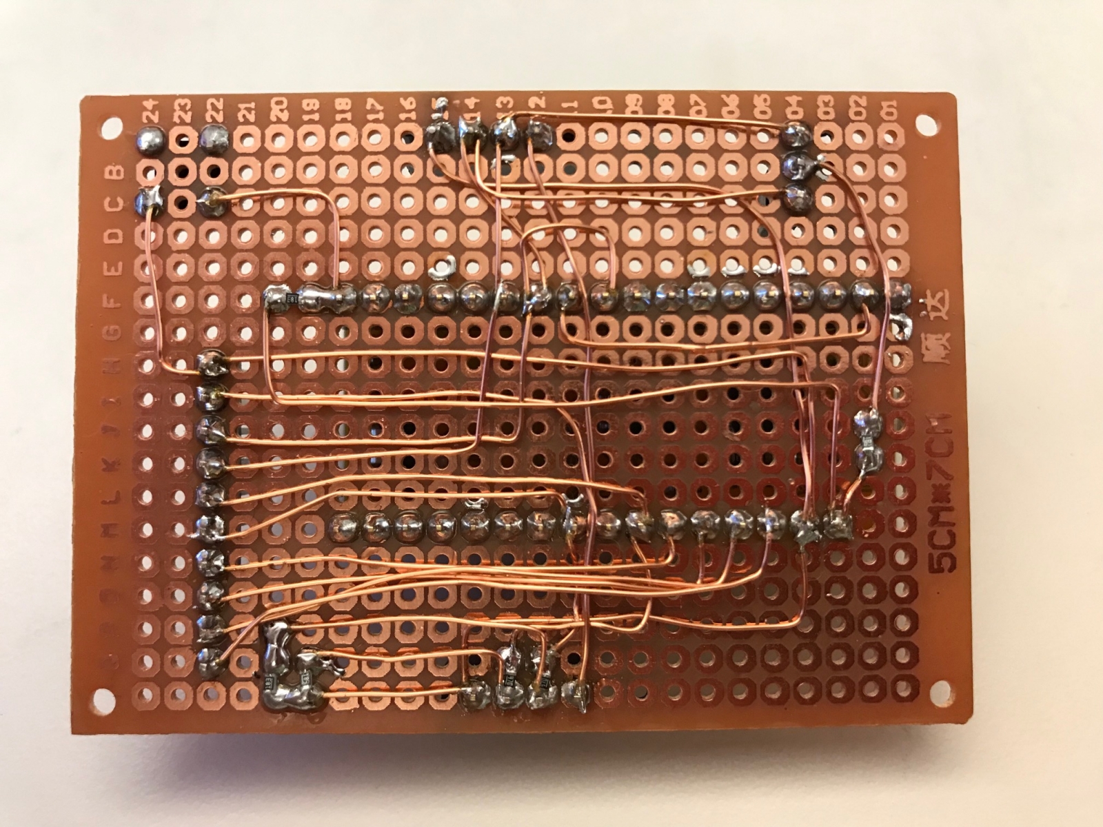 how to solder board