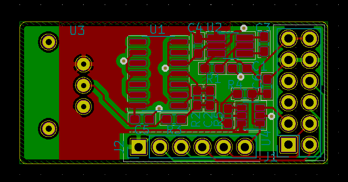 S/PDIF PMOD PCB