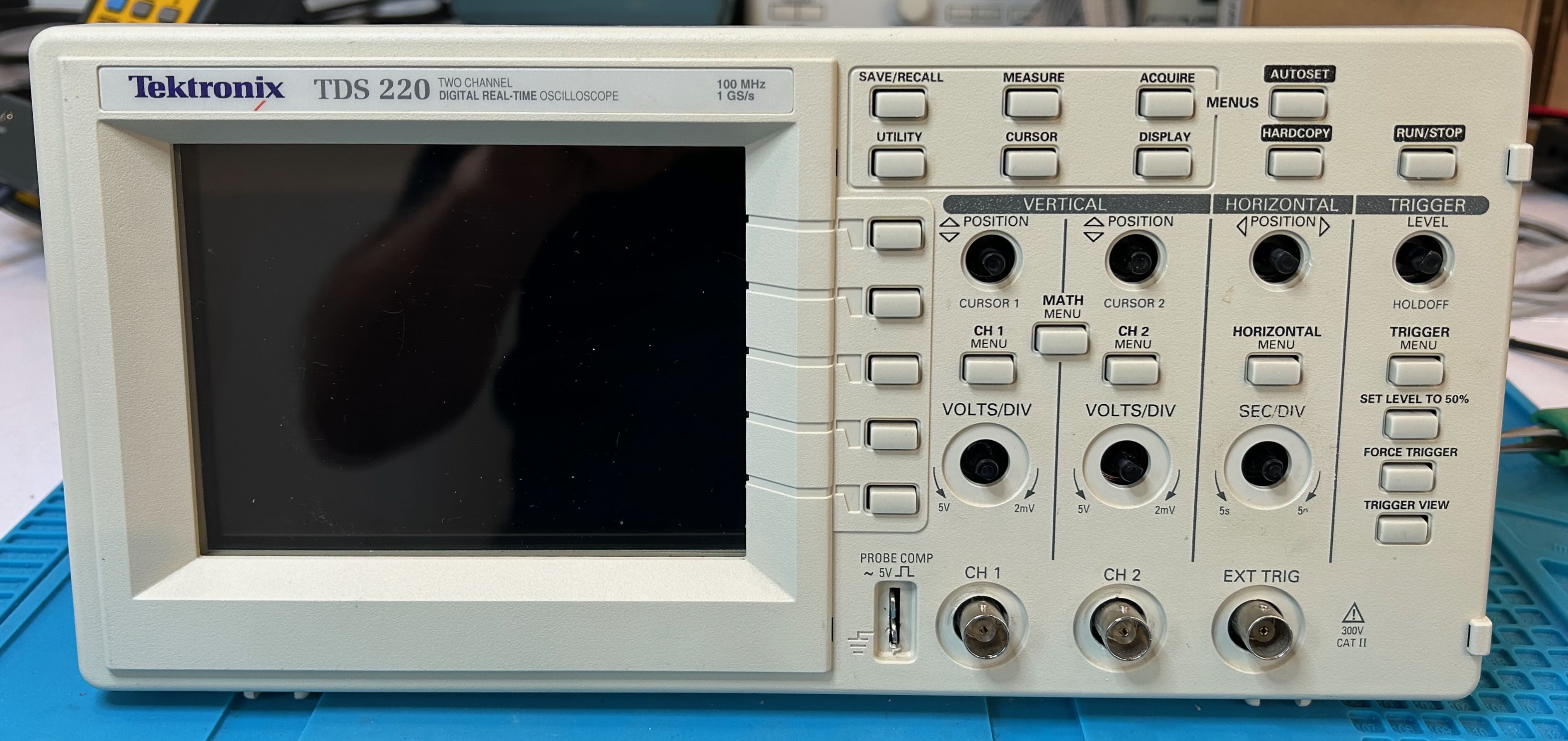 Remove front panel knobs