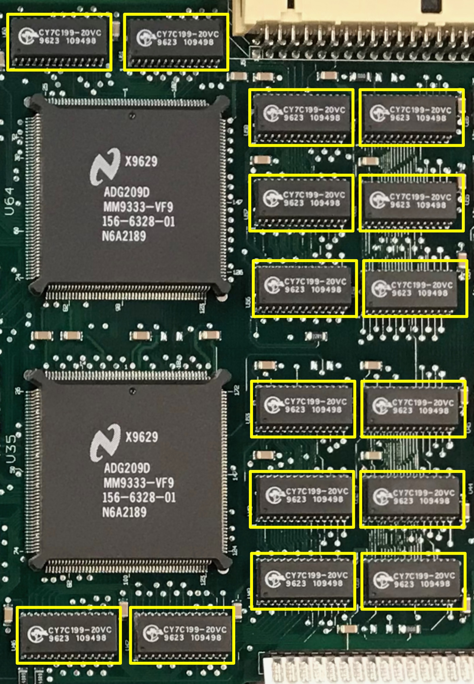 Sample Memory Chips