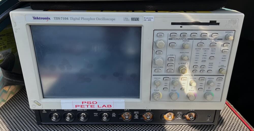 TDS7104 in the trunk of my car