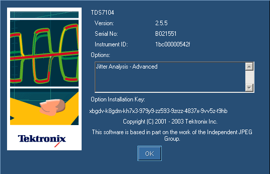 New Jitter Analysis - Advanced license